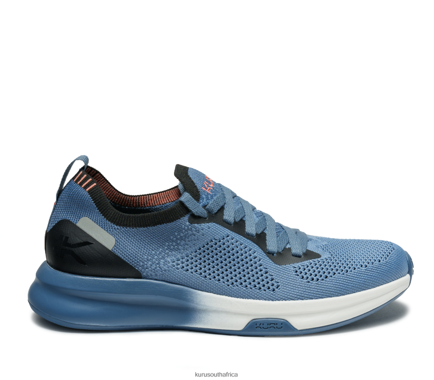 Women FLUX 6X6J4J1 Kuru Mineral Blue/Black Shoes