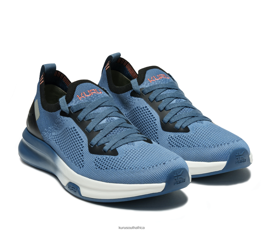 Women FLUX 6X6J4J1 Kuru Mineral Blue/Black Shoes