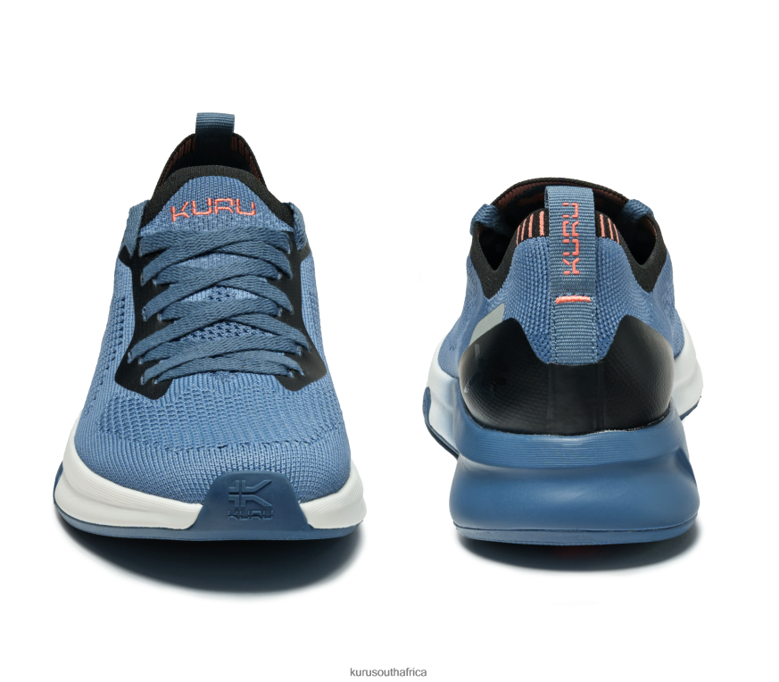 Women FLUX 6X6J4J1 Kuru Mineral Blue/Black Shoes