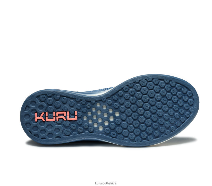 Women FLUX 6X6J4J1 Kuru Mineral Blue/Black Shoes