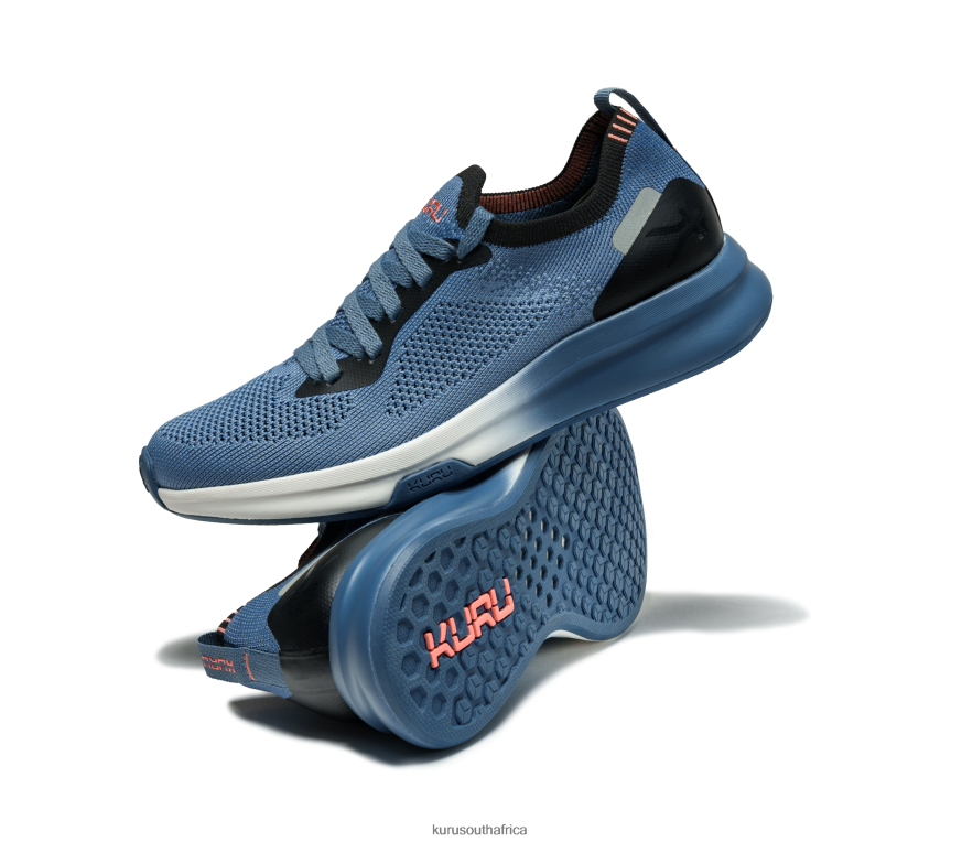 Women FLUX 6X6J4J1 Kuru Mineral Blue/Black Shoes