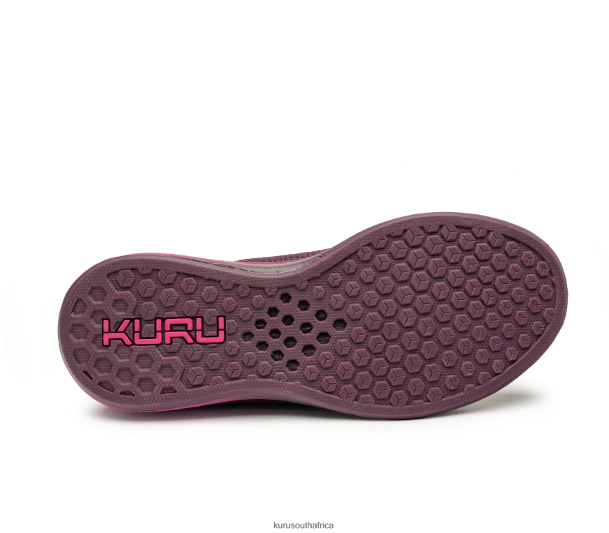 Women FLUX 6X6J4J16 Kuru Plum Purple/Berry Pink Shoes
