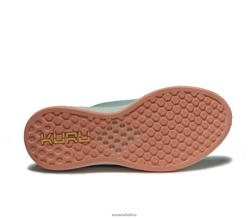 Women FLUX 6X6J4J4 Kuru Lime Sorbet/Mist Blue Shoes