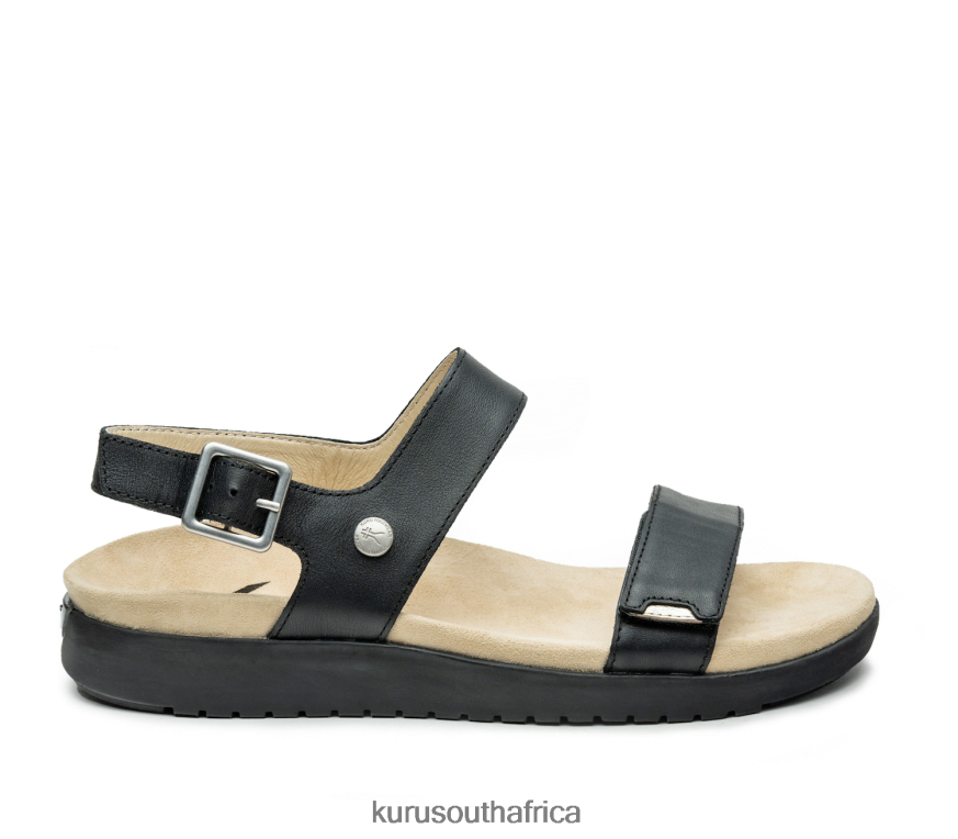 Women GLIDE 6X6J4J114 Kuru Jet Black/Sand Shoes