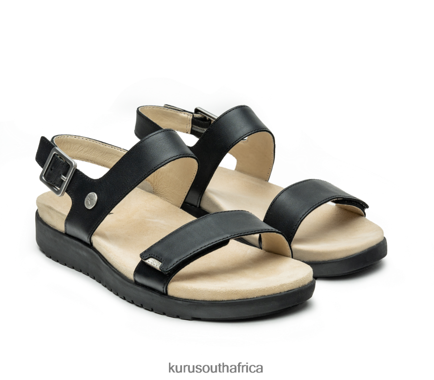 Women GLIDE 6X6J4J114 Kuru Jet Black/Sand Shoes