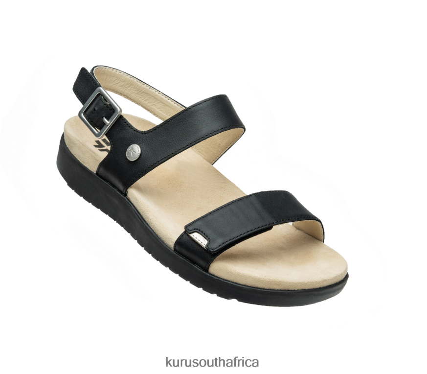 Women GLIDE 6X6J4J114 Kuru Jet Black/Sand Shoes