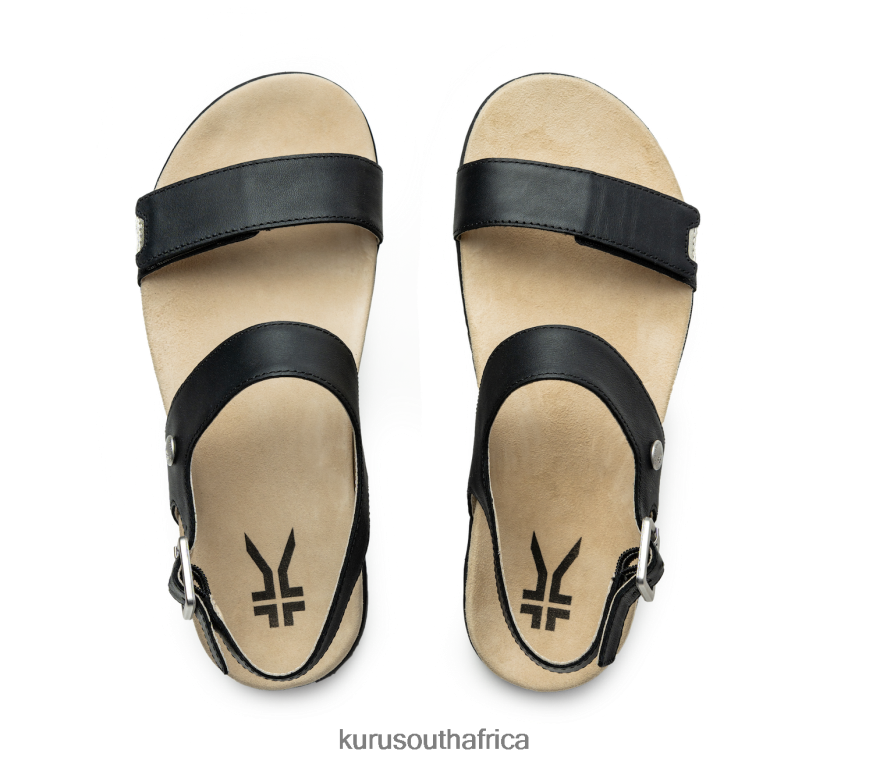 Women GLIDE 6X6J4J114 Kuru Jet Black/Sand Shoes