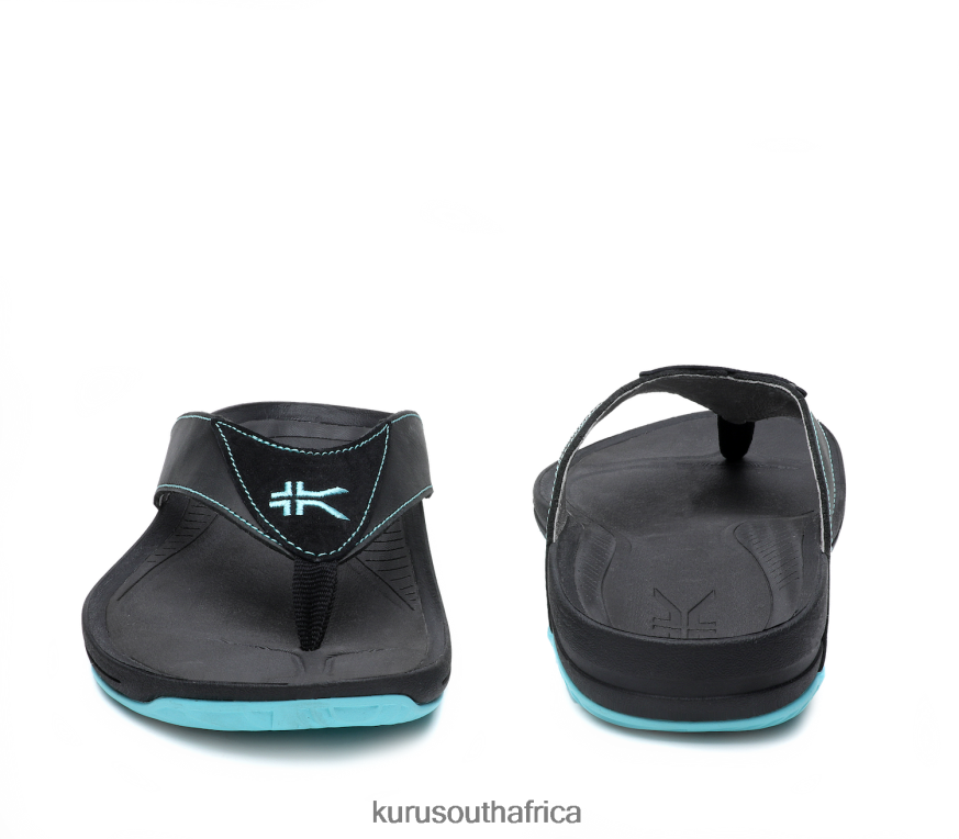 Women KALA 6X6J4J113 Kuru Jet Black/Blue Breeze Shoes