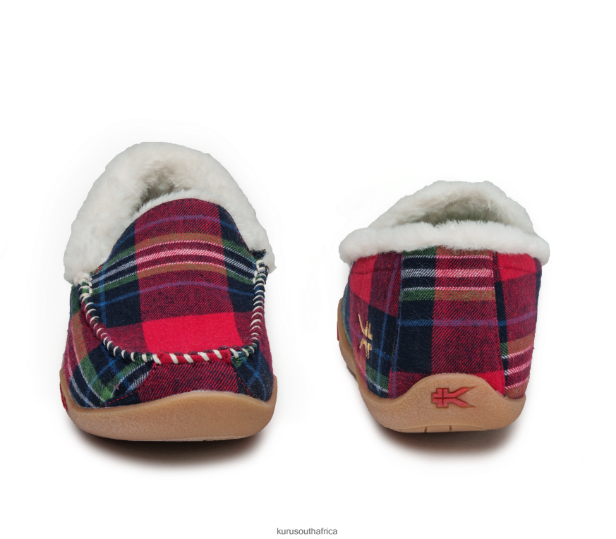 Women LOFT 6X6J4J86 Kuru Plaid/Gum Shoes