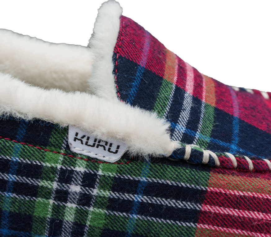 Women LOFT 6X6J4J86 Kuru Plaid/Gum Shoes