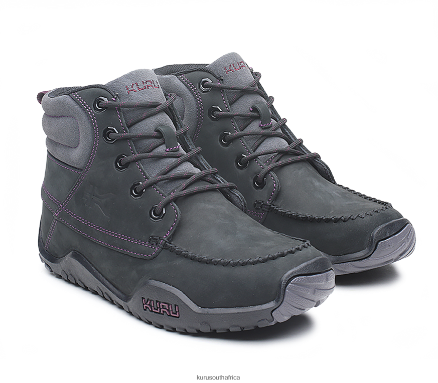 Women QUEST 6X6J4J130 Kuru Jet Black/Basalt/Fig Purple Shoes