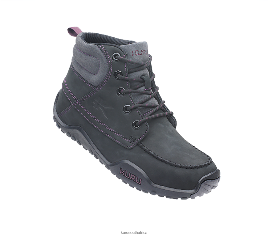 Women QUEST 6X6J4J130 Kuru Jet Black/Basalt/Fig Purple Shoes