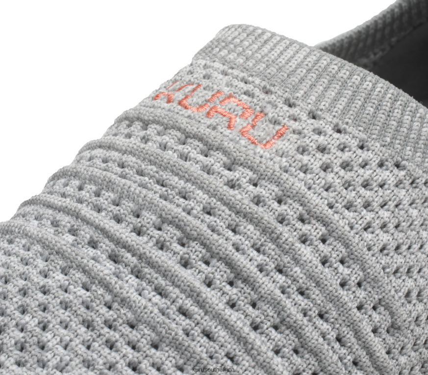 Women STRIDE 6X6J4J70 Kuru Heather Gray/White/Peach Pink Shoes