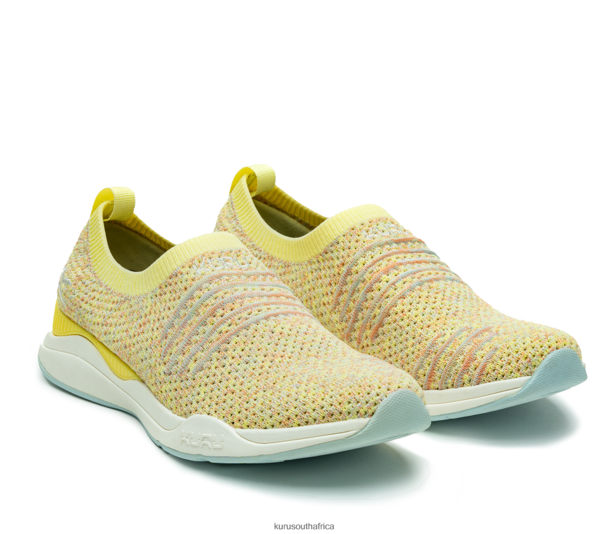 Women STRIDE 6X6J4J72 Kuru Yellow Burst/Confetti Shoes