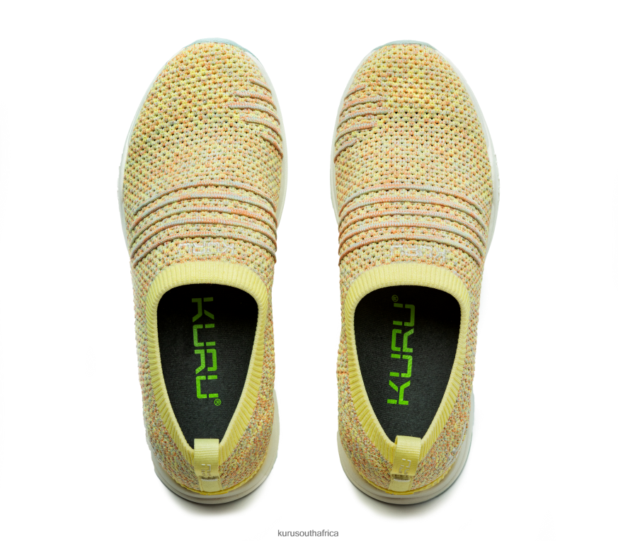 Women STRIDE 6X6J4J72 Kuru Yellow Burst/Confetti Shoes