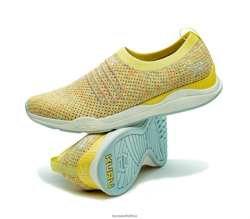 Women STRIDE 6X6J4J72 Kuru Yellow Burst/Confetti Shoes