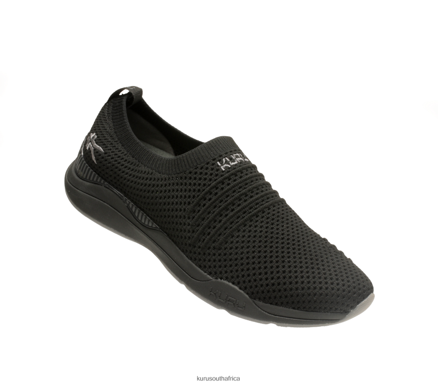 Women STRIDE WIDE 6X6J4J95 Kuru Jet Black/Slate Gray Shoes