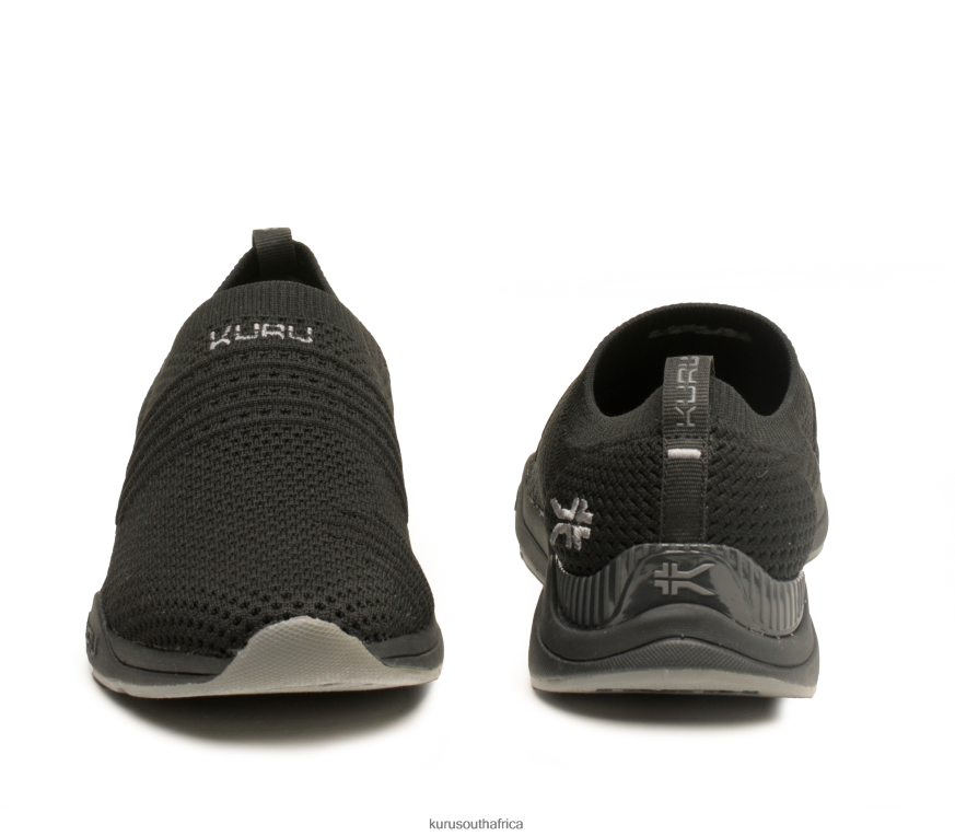 Women STRIDE WIDE 6X6J4J95 Kuru Jet Black/Slate Gray Shoes