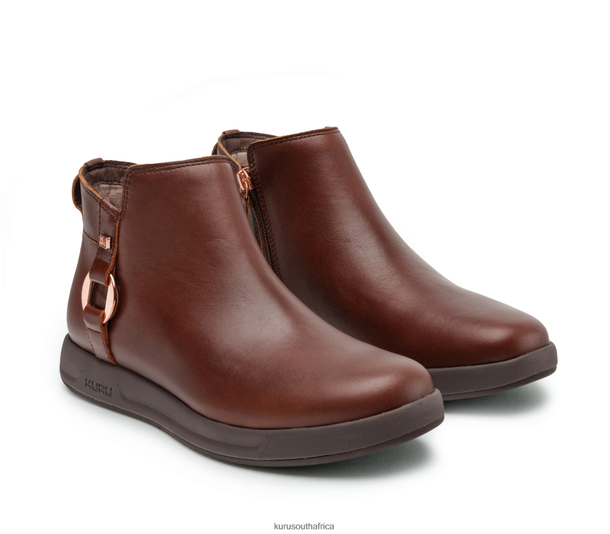 Women TEMPO 6X6J4J128 Kuru Rich Walnut/Copper Shoes