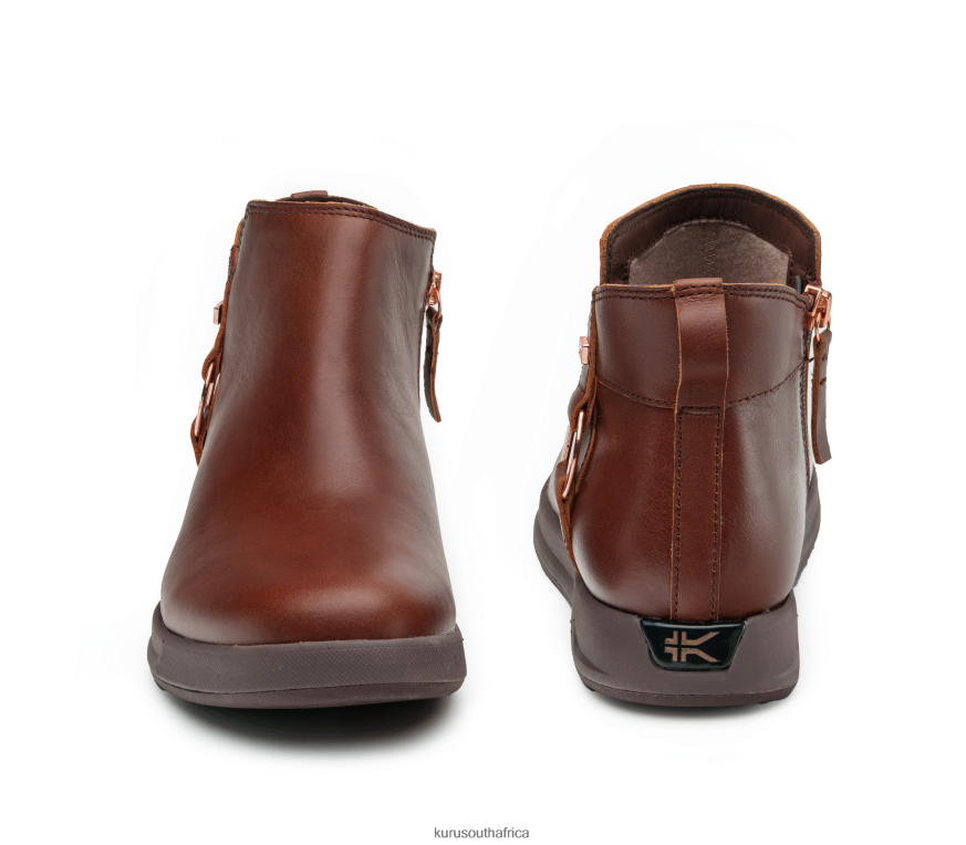 Women TEMPO 6X6J4J128 Kuru Rich Walnut/Copper Shoes