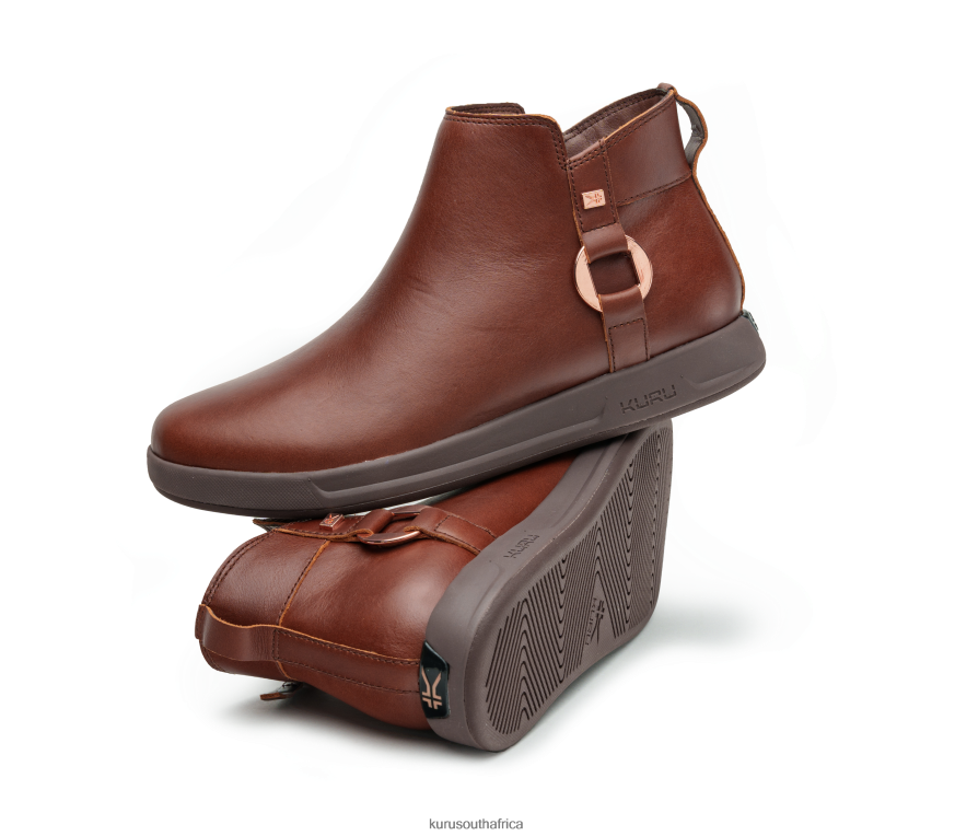 Women TEMPO 6X6J4J128 Kuru Rich Walnut/Copper Shoes