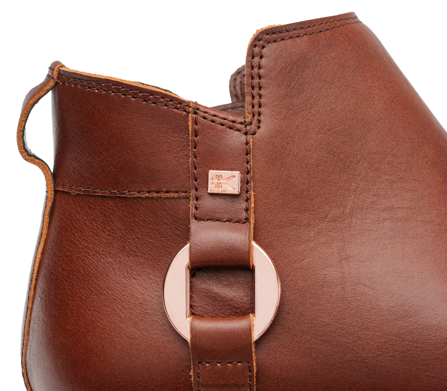 Women TEMPO 6X6J4J128 Kuru Rich Walnut/Copper Shoes