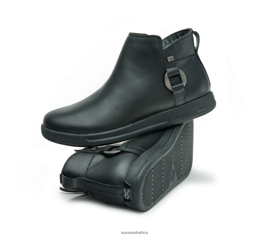 Women TEMPO 6X6J4J133 Kuru Jet Black/Gunmetal Shoes