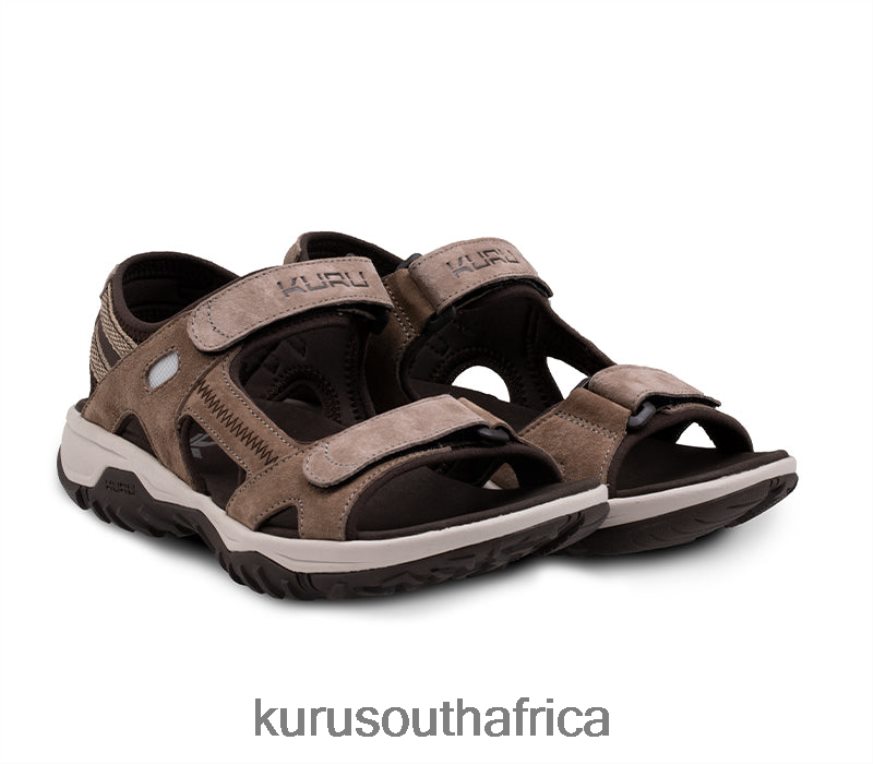 Women TREAD 6X6J4J101 Kuru Cedar Brown/Vanilla Cream/Pale Khaki Shoes