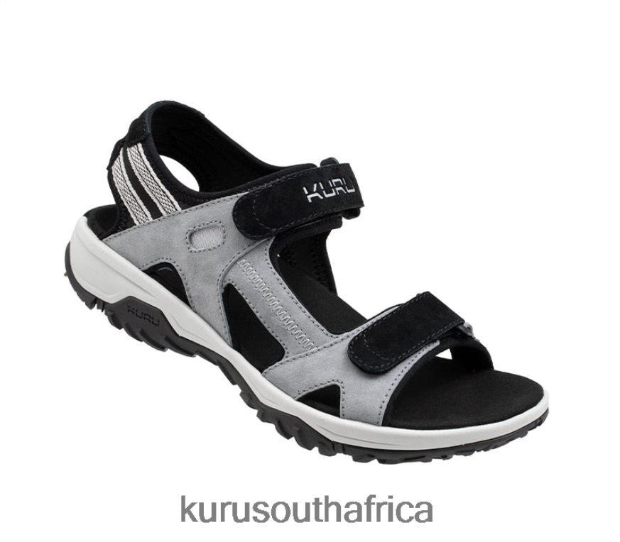 Women TREAD 6X6J4J125 Kuru Fossil Gray/Sky Blue/Jet Black Shoes