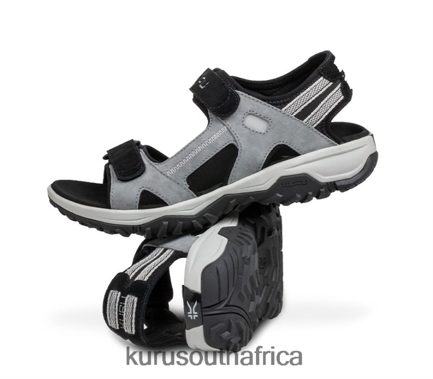 Women TREAD 6X6J4J125 Kuru Fossil Gray/Sky Blue/Jet Black Shoes