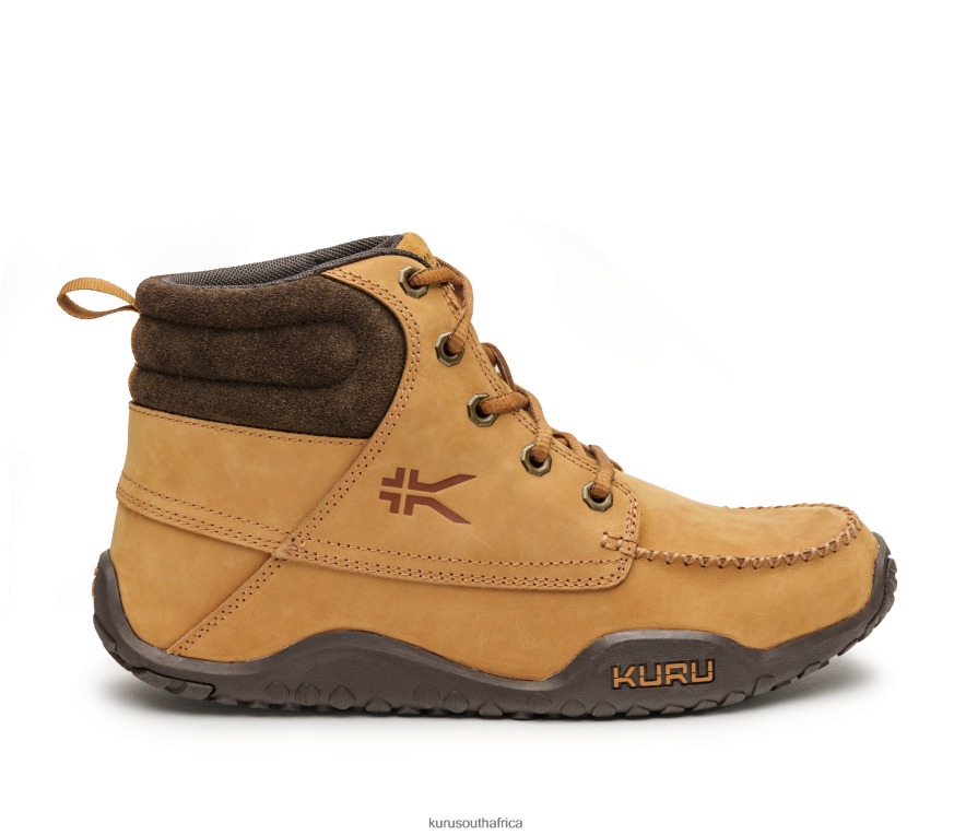 Men QUEST 6X6J4J208 Kuru Golden Wheat/Woodstock Brown Shoes